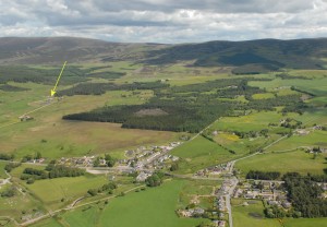 Aerial photo of The Highlands