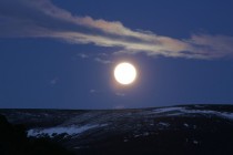 Full moon over Haughs